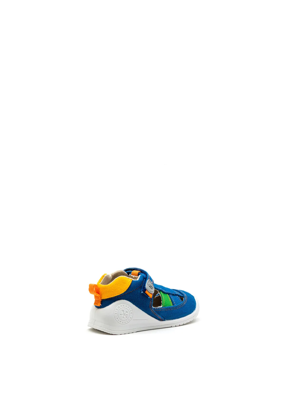 Biomecanics Baby Boys Velcro Sandal, Blue