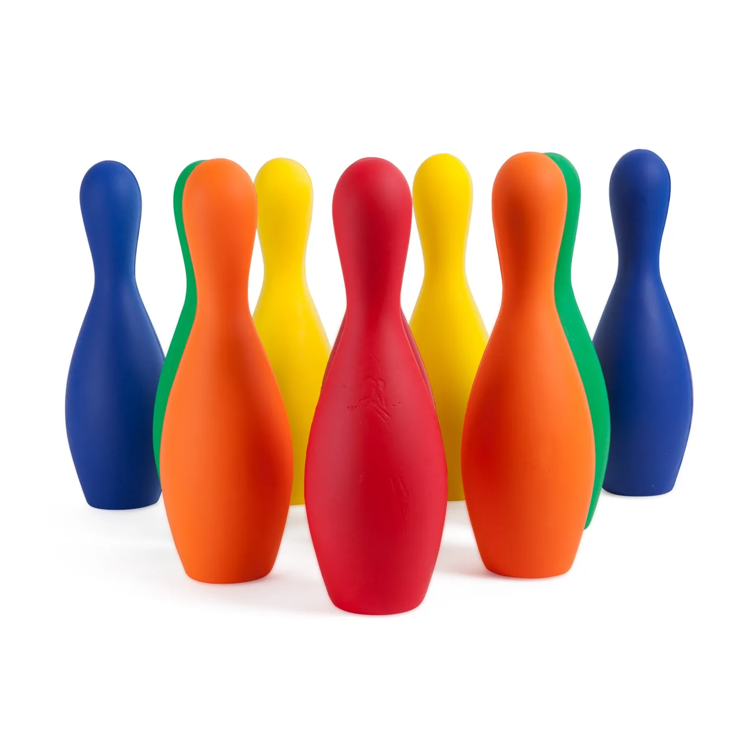 Champion Sports Multi-colored Foam Bowling Pin Set