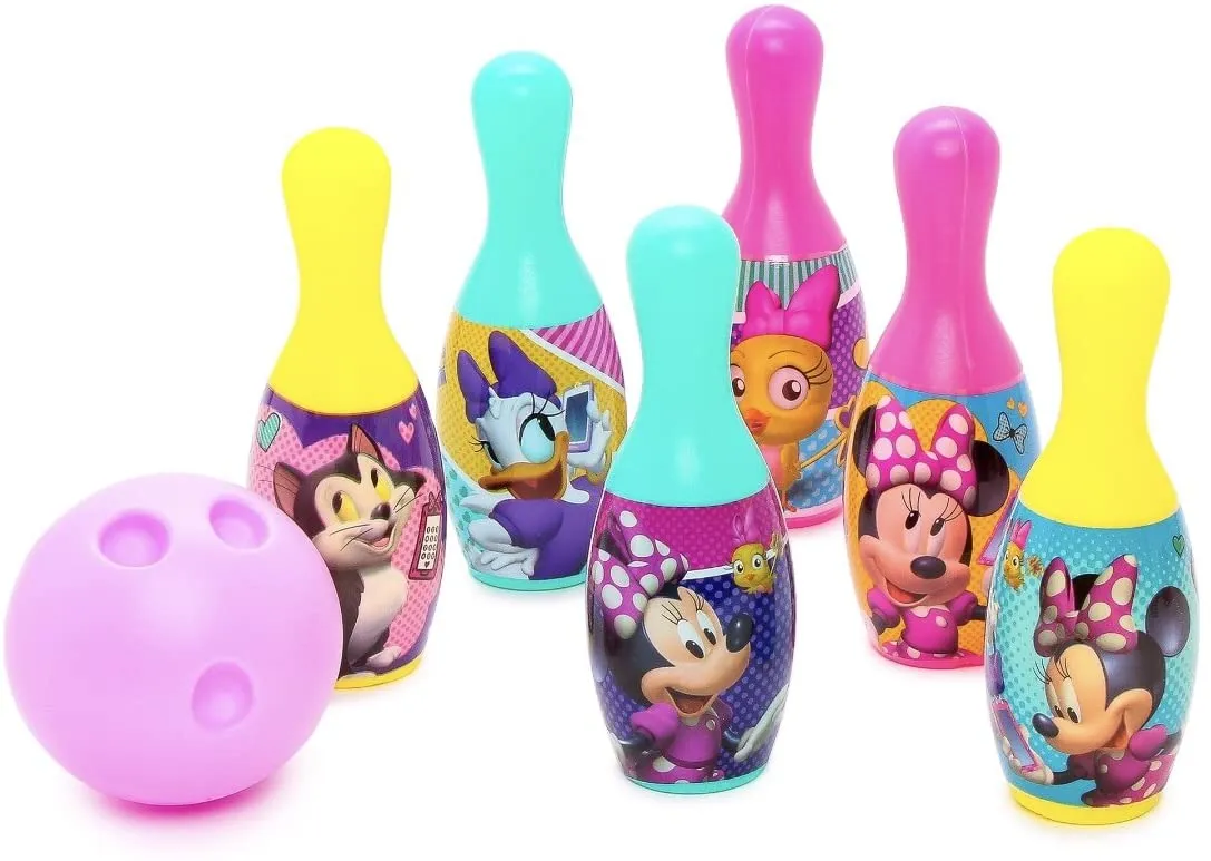 Disney Licensed: Minnie Mouse Bow-tique Bowling Set in Display Box