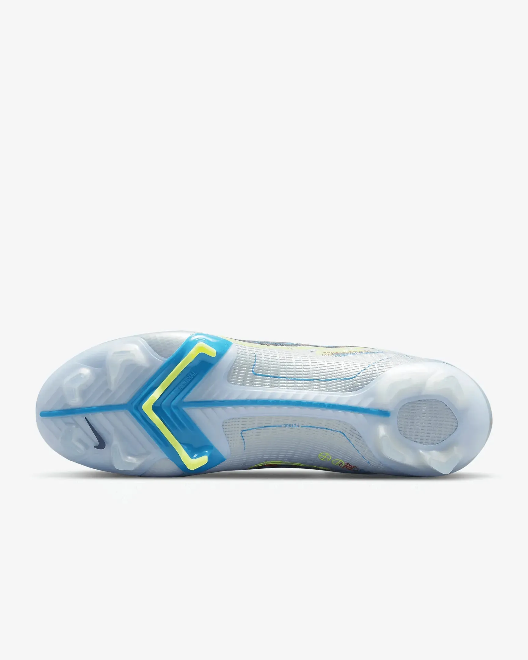 Nike Superfly 8 Elite FG - Grey-Blue