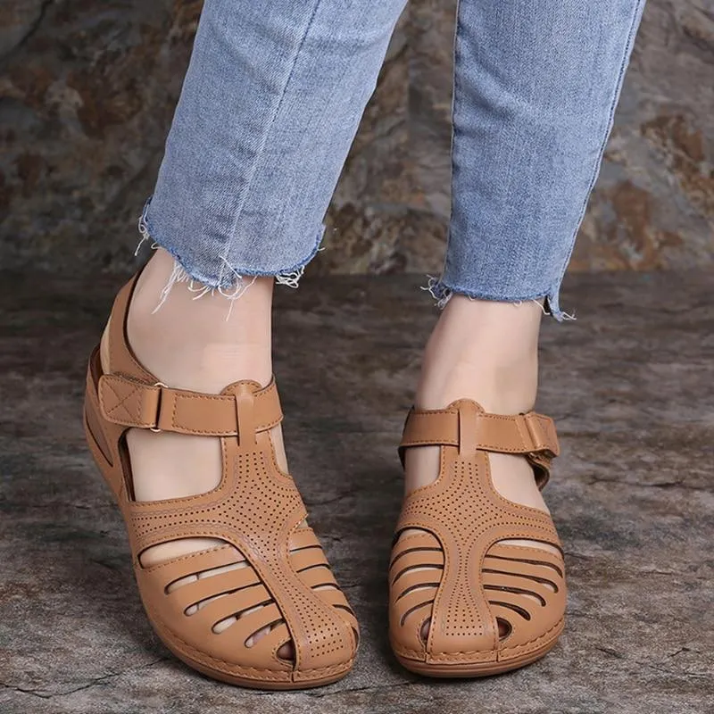 Vintage Wedge Sandals For Women